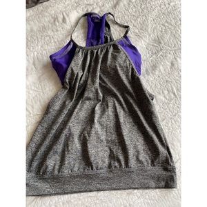 Forever 21 workout tank top with built in bra